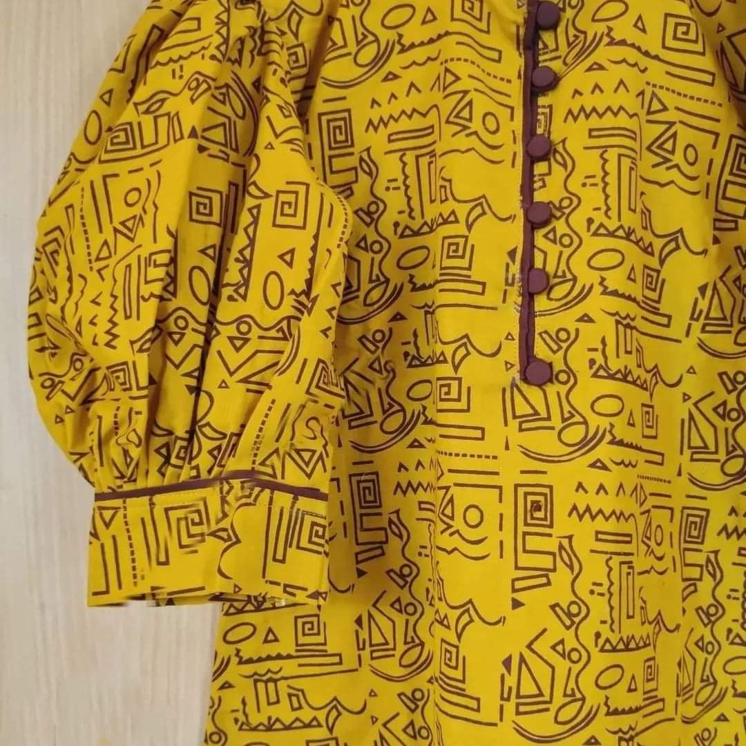 Half Sleeve Cotton Kurti