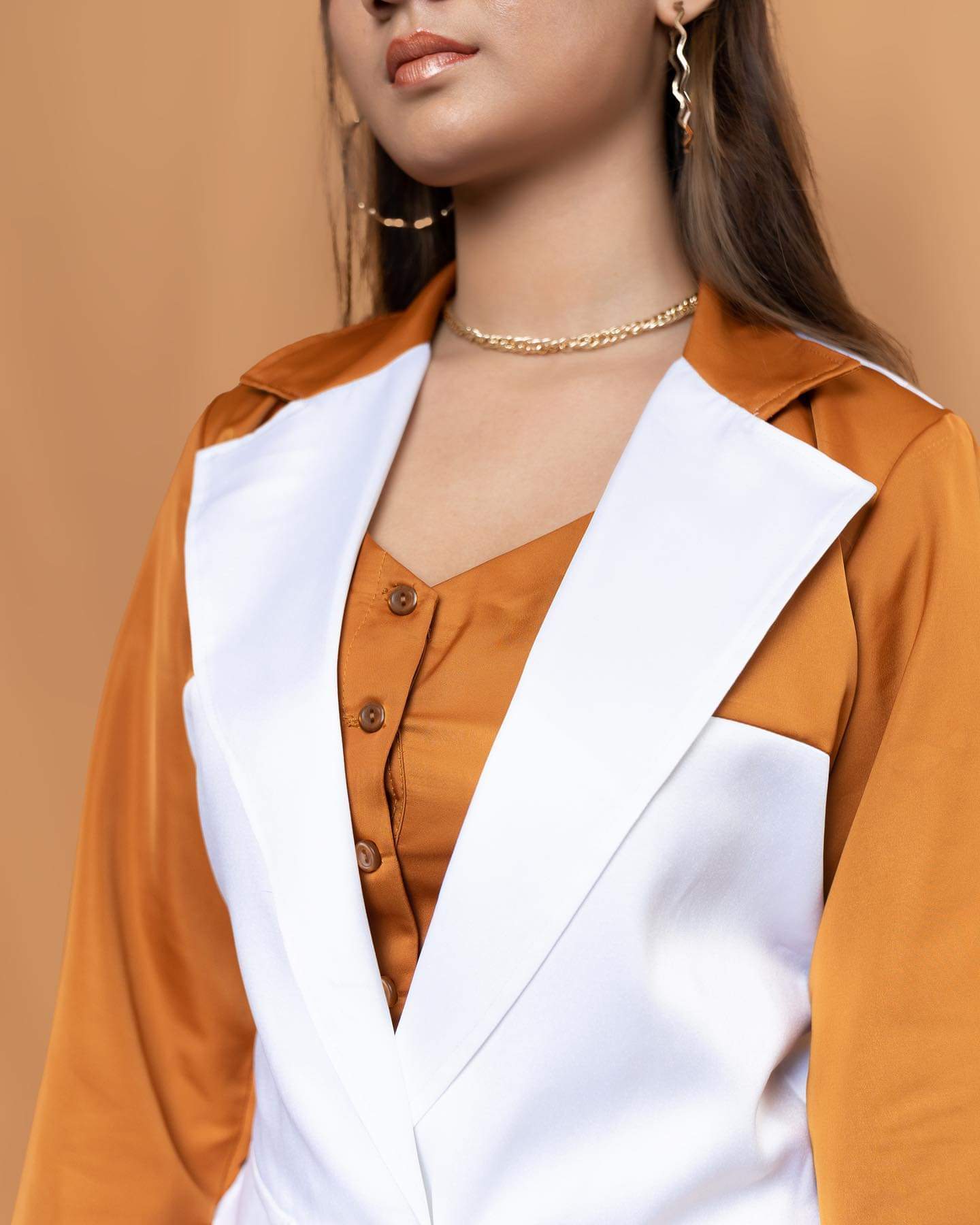 Contrast Blazer