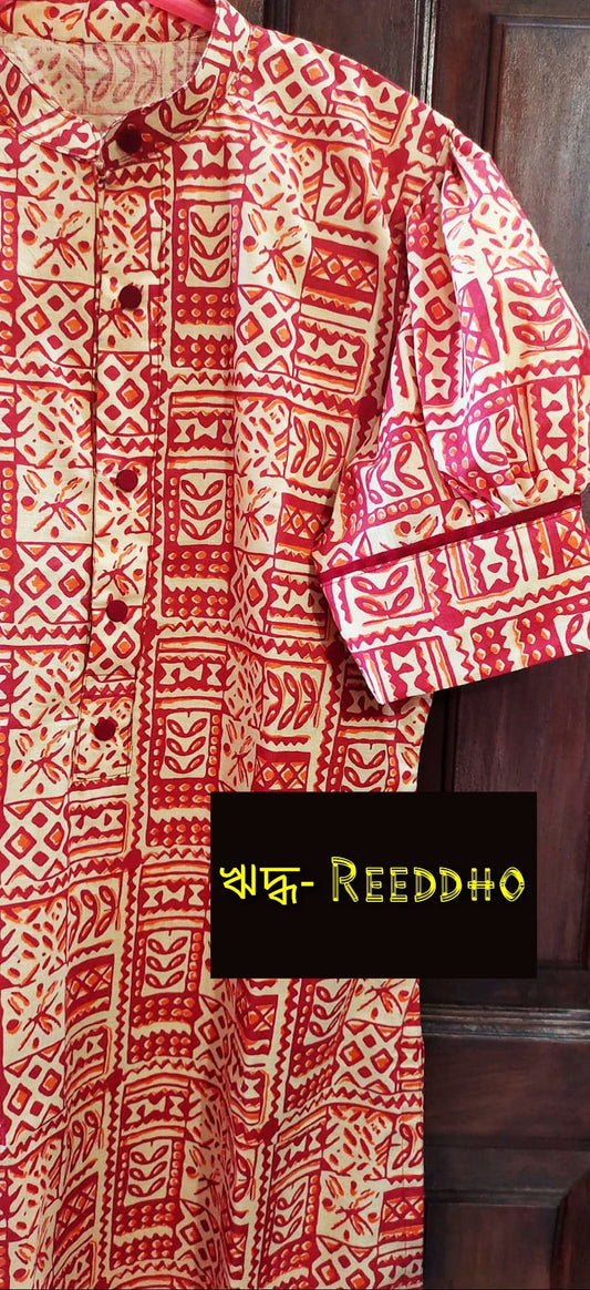 Half Sleeve Cotton Kurti
