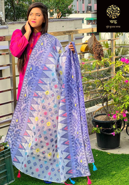Colourful Jamdani Dupatta