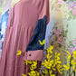 Peachy Abaya with Pleated Sleeves