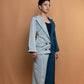Mint & Emerald Green contrast Pant