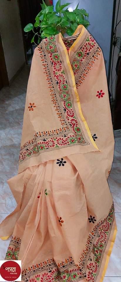 Hand Embroidered Saree