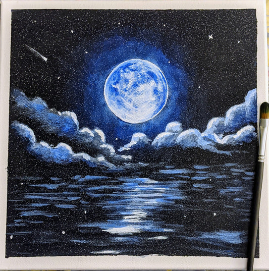 Fullmoon and the Sea