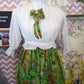 Printed Ruffle Dress