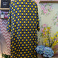Bright Yellow Polka Wrap