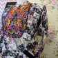 Silk Top with Embroidered Yolk