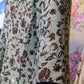 Silk Top with Embroidered Yolk