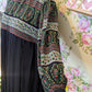 Contrast Black Abaya