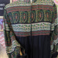 Contrast Black Abaya