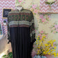 Contrast Black Abaya