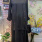 Black Two Piece Burkha